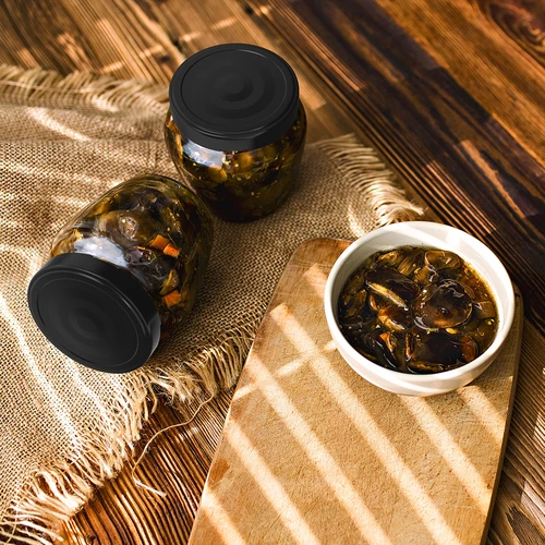 Frasco Ânfora TO 106 ml com tampa preta Ø 53 - 8 un. - 7