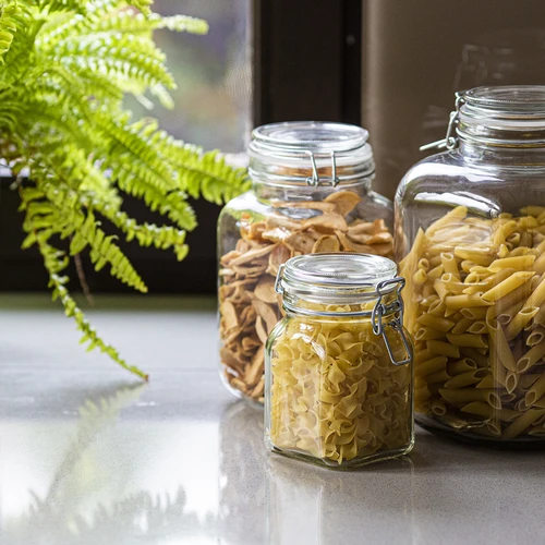 Frasco Comfort 750 ml quadrado, com fecho hermético - 5