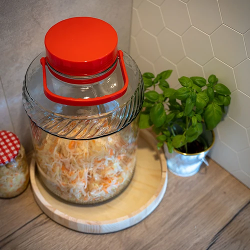 Frasco de 10 L com tampa de plástico - 8