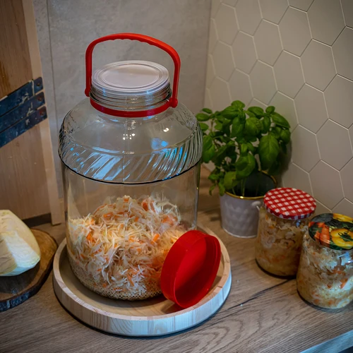 Frasco de 10 L com tampa de plástico - 7