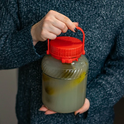 Frasco de 2 L com tampa plástica - 6