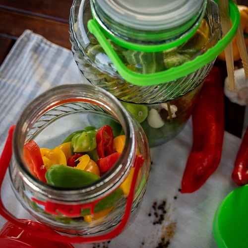 Frasco de 3 L com tampa de plástico - 8