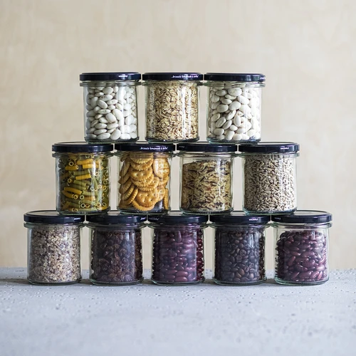 Frasco direito 350 ml com tampa preta fi82 - 6 unid. - 5