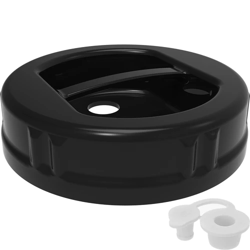 Frasco inquebrável 5 L com torneira e suporte de madeira, reversível - 9