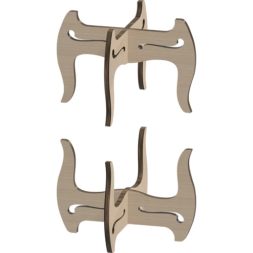 Frasco inquebrável 5 L com torneira e suporte de madeira, reversível - 7