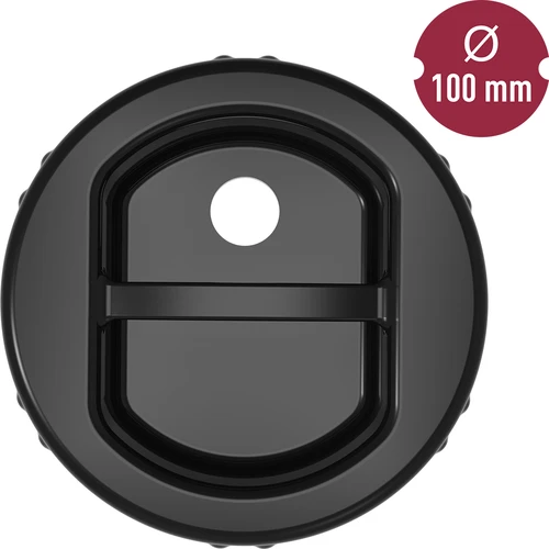 Frasco inquebrável 8 L com torneira e suporte de madeira reversível - 9