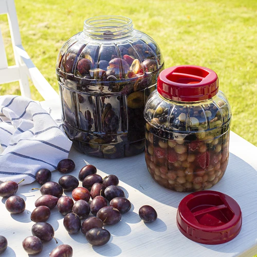 Frasco inquebrável e multifuncional para fermentação, 8L - 4