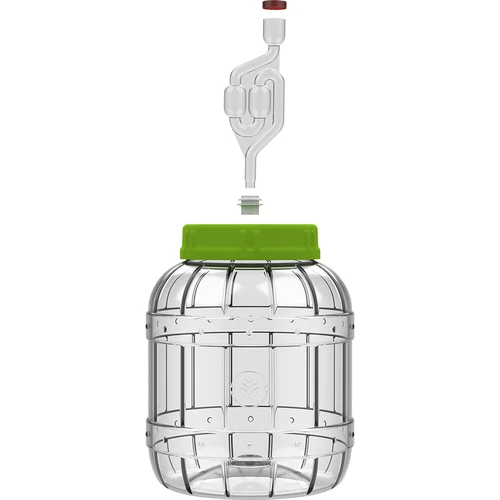 Frasco inquebrável para fermentação, 3 L - 4