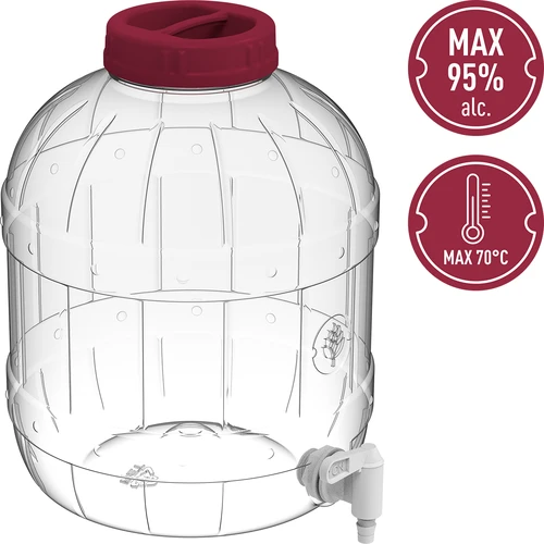 Frasco multifuncional com torneirinha 10L - 4