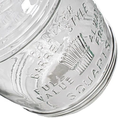 Frasco tipo barril "OLD" 3 L com fecho mecânico - 6