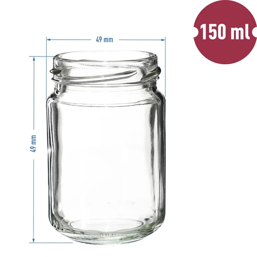 Frasco TO 156 ml tampa colorida fi 53/4 - 6 unid. - 7