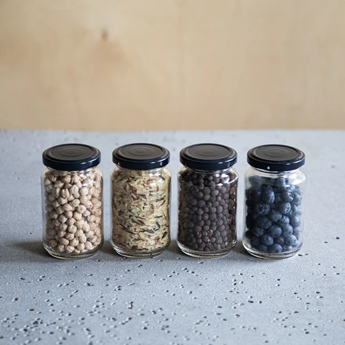 Frasco TO 190 ml com tampa colorida fi 53 - 8 unid. - 11