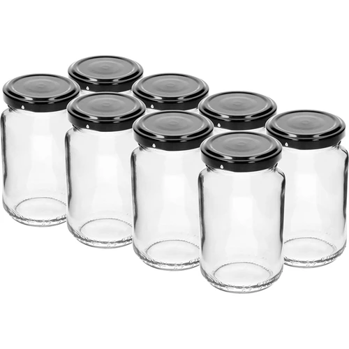 Frasco TO 190ml com tampa colorida fi 53 - 8 unid. - 3