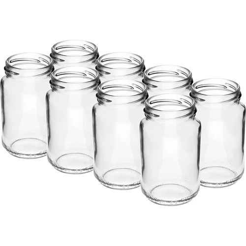Frasco TO 190ml com tampa colorida fi 53 - 8 unid. - 5