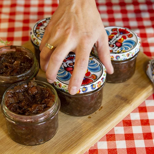 Frasco TO 235 ml com tampa colorida Ø82 - 6 unidades - 13