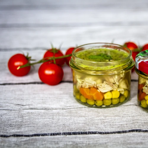 Frasco TO 235 ml com tampa colorida Ø82 - 6 unidades - 17