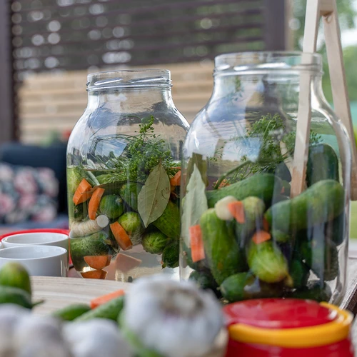 Frasco TO 3 L com tampa Ø100 mm com pega - 10