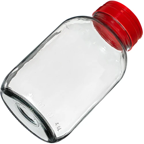 Frasco TO 4 L com tampa Ø 100 mm com pega - 4