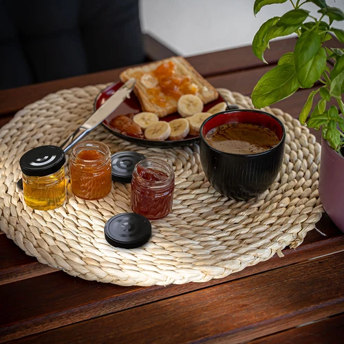 Frasco TO 40 ml com tampa preta fi 43 - 10 unidades - 10