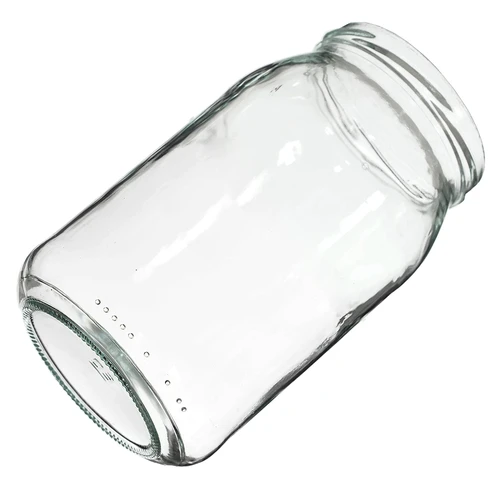 Frasco TO 900 ml com tampa dourada fi 82/6 - 6 unid. - 6