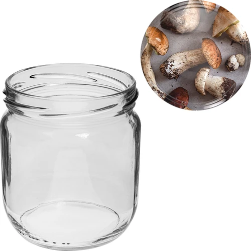 Frasco TO Gurken 425 ml com tampa colorida fi 82/6 - 6 unid. - 8