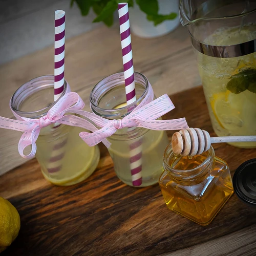 Frasco twist-off 120 ml - Quadrado TO 53 com tampa preta, 6 un. - 8