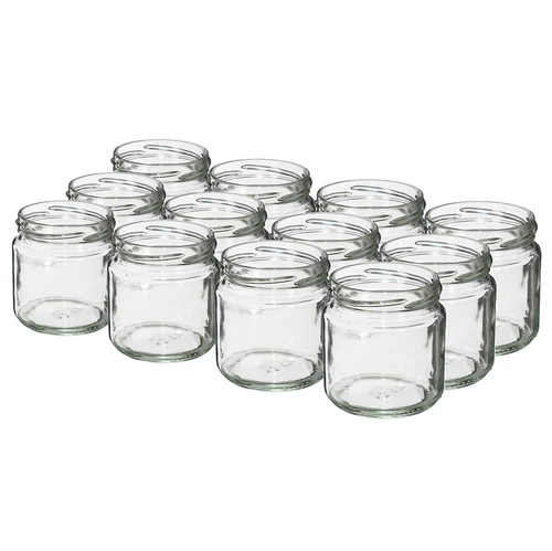 Frasco twist-off 212 ml, fi 66 - 12 pcs. - 2