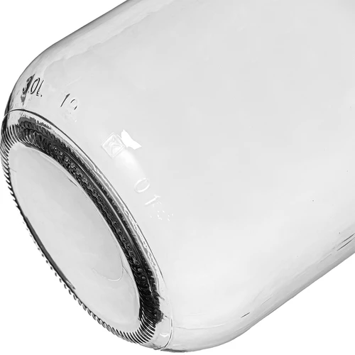 Frasco twist-off 3 L, com pinças e tampa de plástico Ø 100 mm, com pega - 4