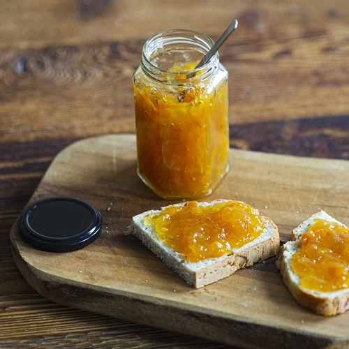 Frasco twist-off 385 ml com tampa preta Ø 63, 6 un. - 9