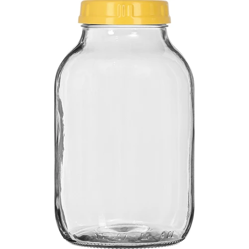 Frasco twist-off 4 L e tampa plástica Ø 100 mm com pega - 3