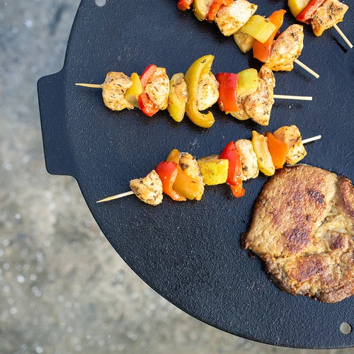 Frigideira grelhadora em ferro fundido, Ø 44 cm - 16