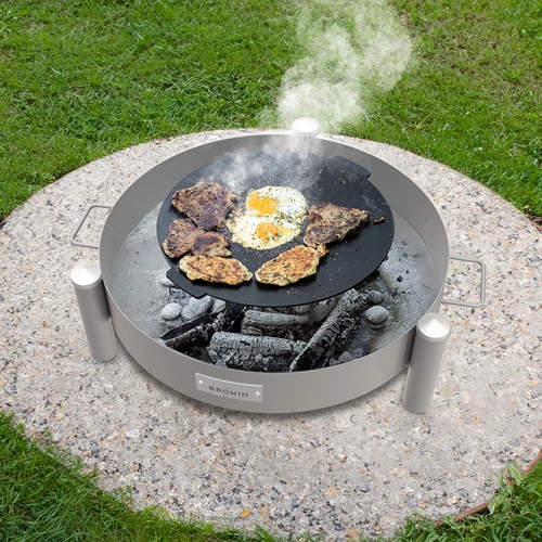 Frigideira para grelhar, de ferro fundido, diâmetro 44 cm - 13