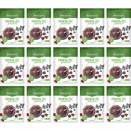 Frukta-Żel - Pectina para compotas e confituras, 15 unid.  - 1 
