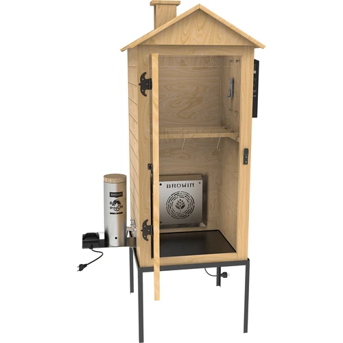 Fumador 200 L dragON Larch E21 — em larício, com módulo de aquecimento elétrico e controlador - 5