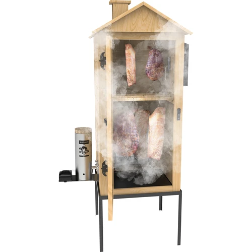 Fumador 200 L dragON Larch E21 — em larício, com módulo de aquecimento elétrico e controlador - 8