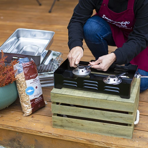 Fumador de varanda com capacidade ajustável - 9