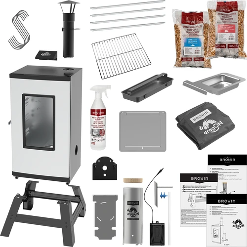 Fumador elétrico dragON com base móvel e líquido de limpeza - 2