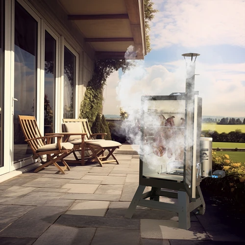 Fumador elétrico dragON com base móvel e líquido de limpeza - 30