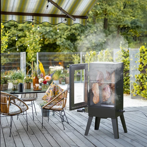 Fumador elétrico dragON E101 com gerador de fumo, 70 L - 13