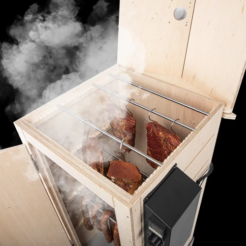 Fumador elétrico dragON PLYWOOD NATURE 100E com módulo de aquecimento elétrico e controlador - 7