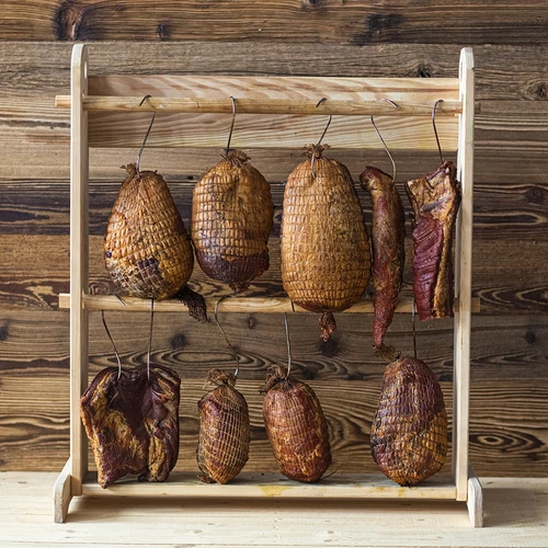 Fumador sem armação dragON PLYWOOD NATURE com controlador digital, 200 L - 12