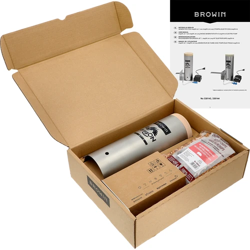 Fumeiro 115 L dragON Wood 60E em madeira, com módulo de aquecimento elétrico e controlador - 11