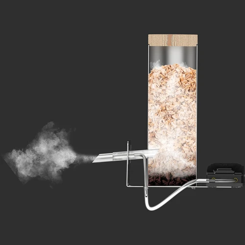 Fumeiro 115 L dragON Wood 60E em madeira, com módulo de aquecimento elétrico e controlador - 13