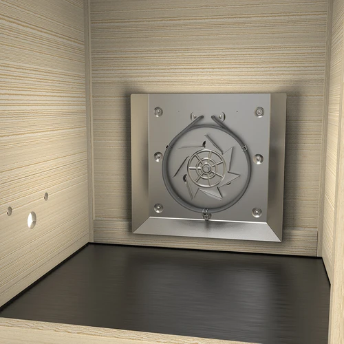 Fumeiro 115 L dragON Wood 60E em madeira, com módulo de aquecimento elétrico e controlador - 8