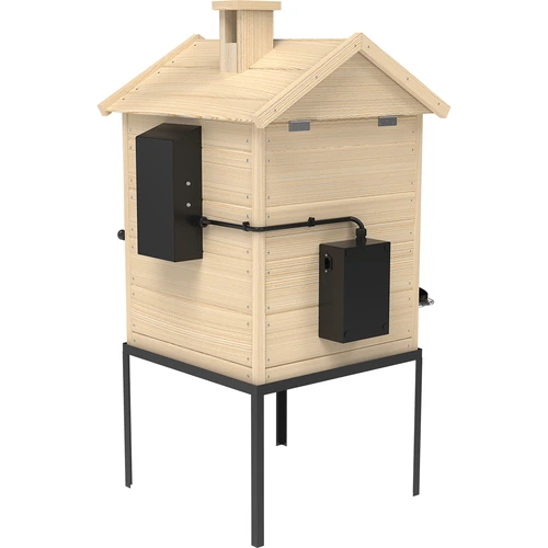 Fumeiro 115 L dragON Wood 60E em madeira, com módulo de aquecimento elétrico e controlador - 4