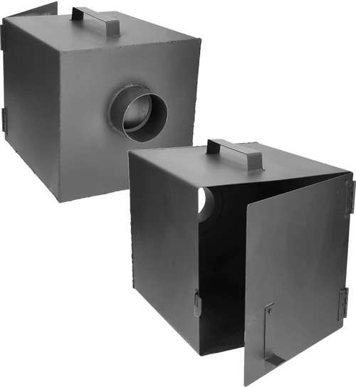 Fumeiro de madeira 100 cm, com caixa de fogo - 6