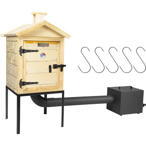 Fumeiro de madeira 60 cm, com fornalha - 2