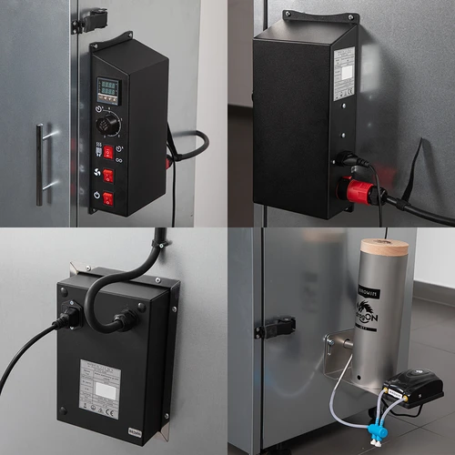 Fumeiro dragON em aço 220 L – com controlador digital - 5