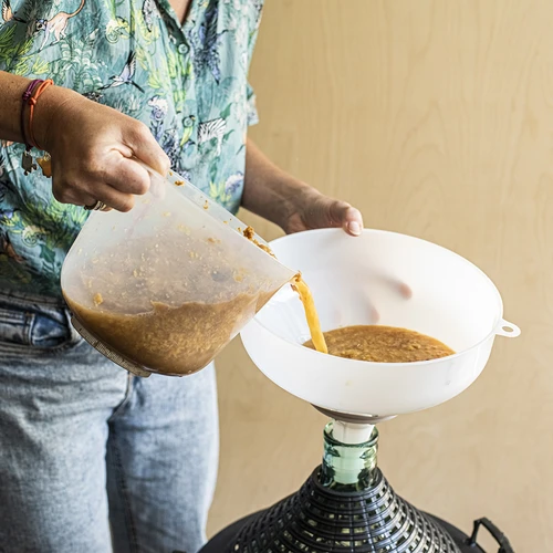 Funil de plástico branco Ø 25 cm - 6