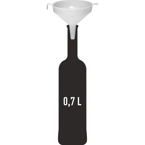 Funil de plástico diâmetro 10 cm - 2